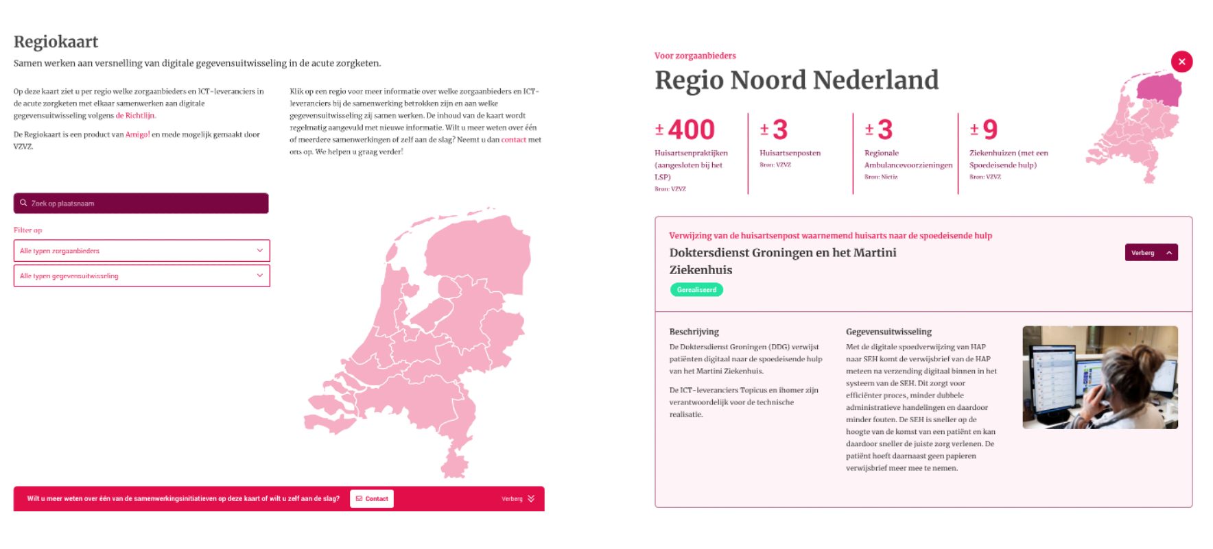 Regionale Samenwerkingen Digitale Gegevensuitwisseling Acute Zorgketen